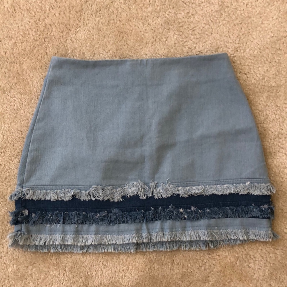 Denim skirt